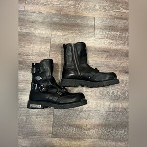 Harley-Davidson Leather Moto Boots